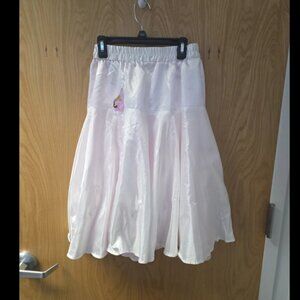 New Disney Store Princess Costume Light Up Petticoat Skirt Girls Large